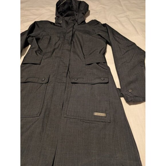 Merrell Jackets & Blazers - Merrell women's size small opti-shell gray black thigh length rain jacket